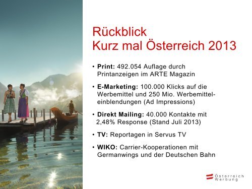 Kurz mal Österreich. 2014 - Österreich Werbung