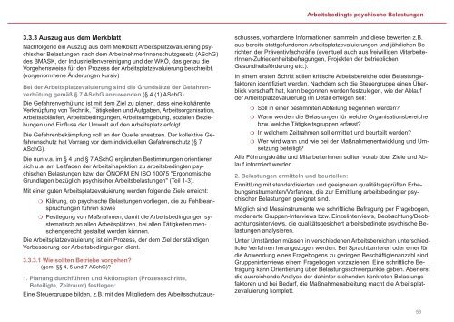 Mobile Pflege und Betreuung - Arbeitsinspektion