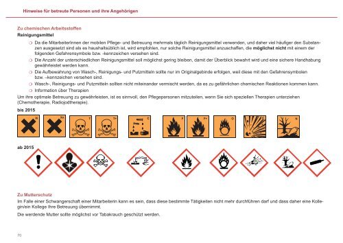 Mobile Pflege und Betreuung - Arbeitsinspektion