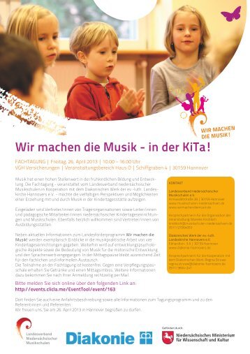 Fachtagung "Wir machen die Musik - in der KiTa!