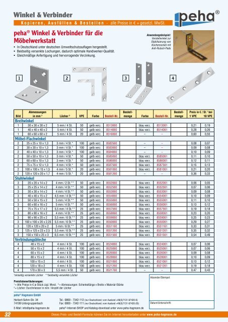 Katalog herunterladen - peha-Hagmann