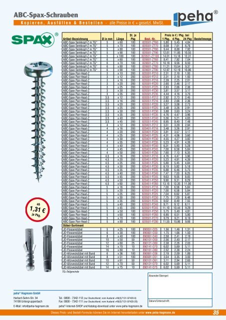 Katalog herunterladen - peha-Hagmann