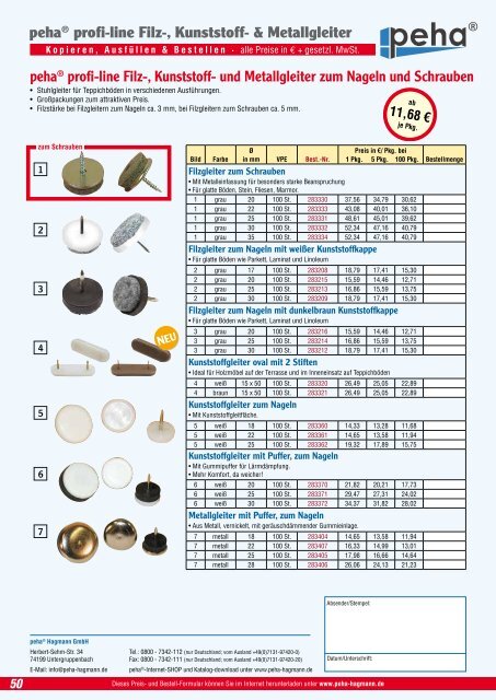 Katalog herunterladen - peha-Hagmann