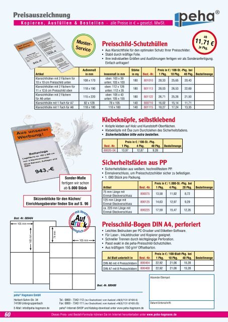 Katalog herunterladen - peha-Hagmann