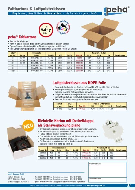 Katalog herunterladen - peha-Hagmann