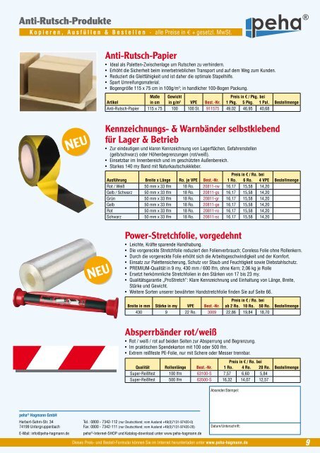 Katalog herunterladen - peha-Hagmann