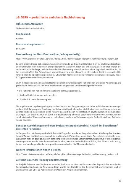 Best Practice Beispiele (PDF, 355 KB ) - Bundesministerium für ...