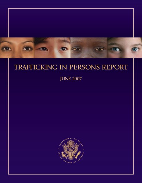 2007 Trafficking in Persons Report - Center for Women Policy Studies