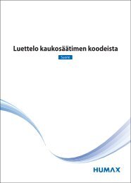 Finnish - Humax