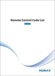 RCU Code list_MDB1.2.indd - Humax