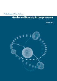 Gender und Diversity in Lernprozessen - Erwachsenenbildung.at