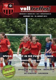 Volltreffer! Ausgabe 143 - spvgg09.de