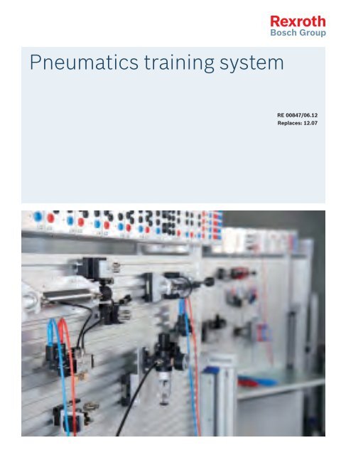 Pneumatics training system - Bosch Rexroth