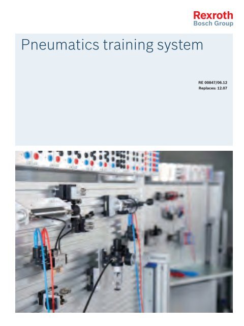 Pneumatics Training System Bosch Rexroth