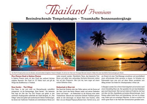 Bangkok und Khao Lak - Humboldt Studienreisen