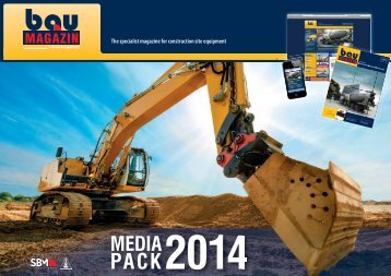 Mediapack bauMAGAZIN 2014 PDF Download - SBM Verlag GmbH