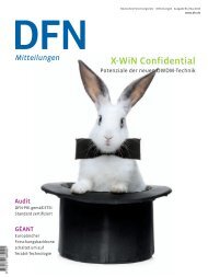 X-WiN Confidential - DFN-Verein