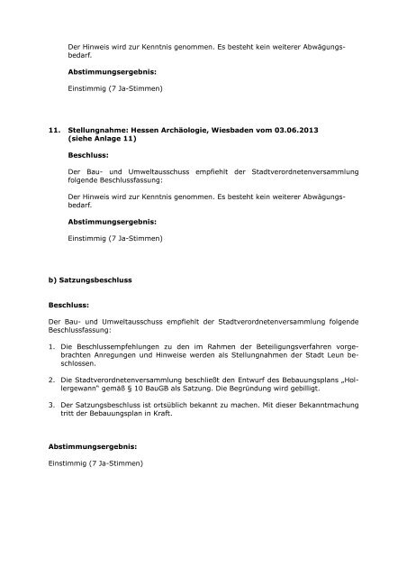 12.06.2013 - Stadt Leun
