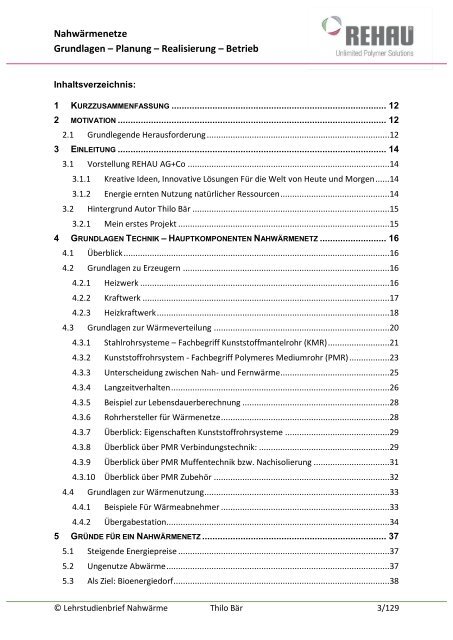 Lehrstudienbrief Nahwärme - klimakreis.org