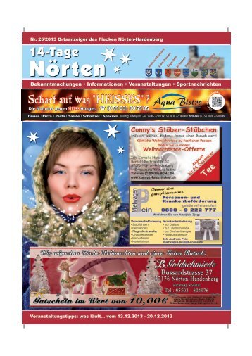 Ausgabe 25 - 14-Tage-Nörten