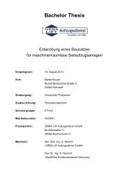 Bachelor Thesis - Staatliche Studienakademie Glauchau