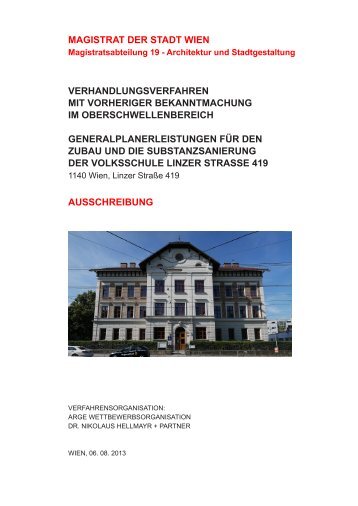 Ausschreibung (pdf, 798KB) - architekturwettbewerb