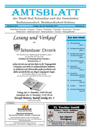 Ausgabe 48. KW 2013 - Bad Schandau