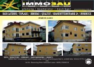 bau&ausstattungsbeschreibung haus laterne / innsbruck