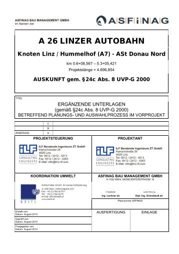 Ergänzende Unterlagen 2 (pdf 10,6 MB) - Bundesministerium für ...