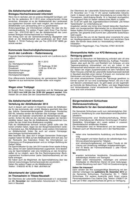 Rundschau Nr. 47.pdf - Gemeinde Schluchsee