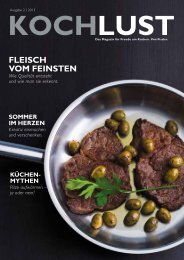 FleiScH VoM FeinSten - Fissler GmbH