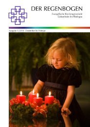 Gemeindebrief Regenbogen 2/2013 - evangelischen Kirche ...