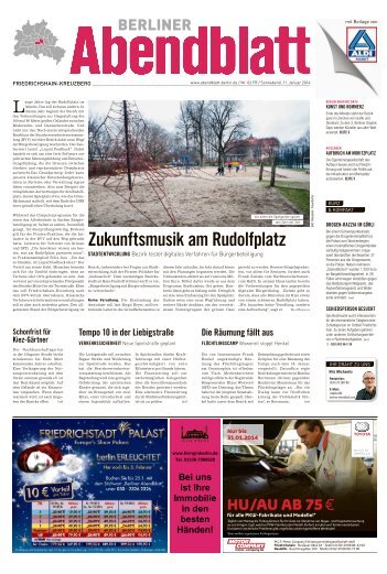 zukunftsmusikamrudolfplatz - Berliner Abendblatt