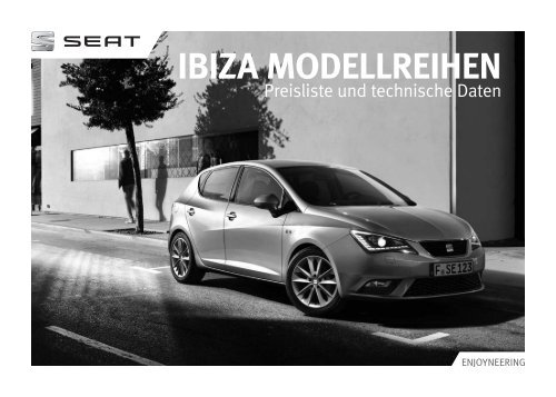 SEAT Ibiza Preisliste und technische Daten