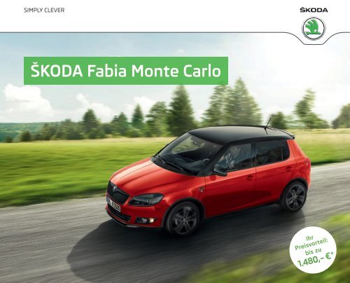 Fabia Monte Carlo Broschüre/Preisliste - Skoda Auto Deutschland ...