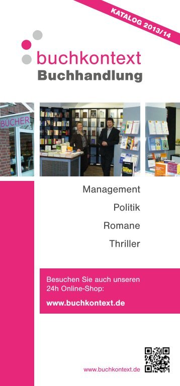 Managementkatalog 2013/2014 - Buchkontext