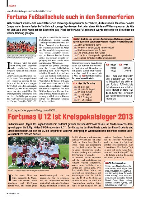 Download (pdf/16.2 MB) - Fortuna DÃ¼sseldorf 1895
