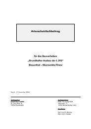 Artenschutzfachbeitrag (Anlage M) - Stadt Eberswalde