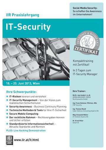 IT-Security - Dorda Brugger & Jordis
