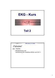 EKG - Kurs