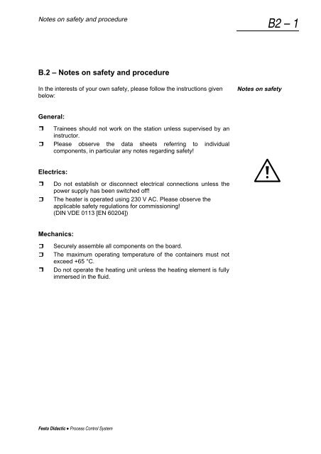 Process Control System