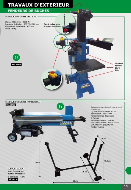 TRAVAUX D'EXTERIEUR