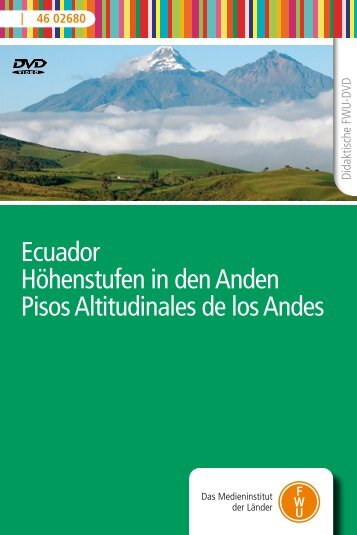 Ecuador Höhenstufen in den Anden Pisos Altitudinales de los ... - FWU