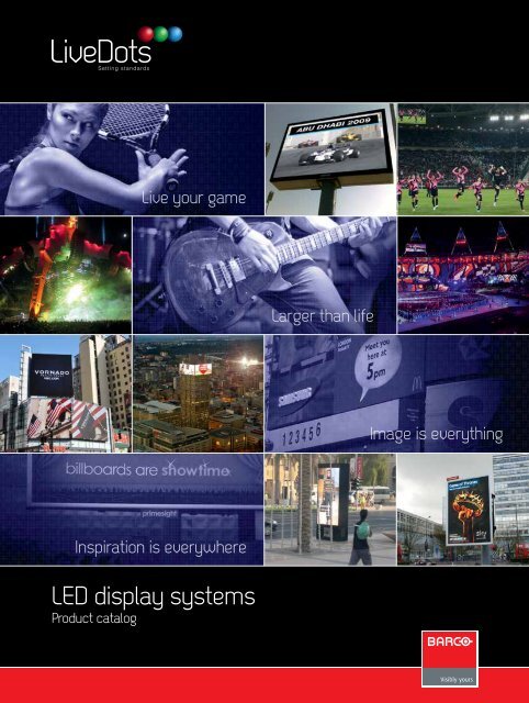 Download LED catalog - Barco