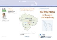Krebszentren - Klinikum Region Hannover GmbH
