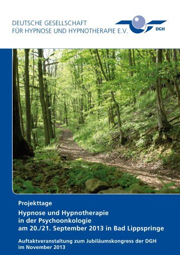 Download Flyer - Deutsche Gesellschaft für Hypnose e.V.