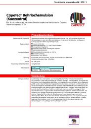 Technische Information: Capatect Bohrlochemulsion