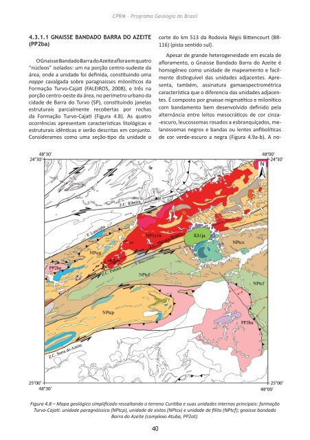 geologia e recursos minerais da folha eldorado paulista sg ... - CPRM