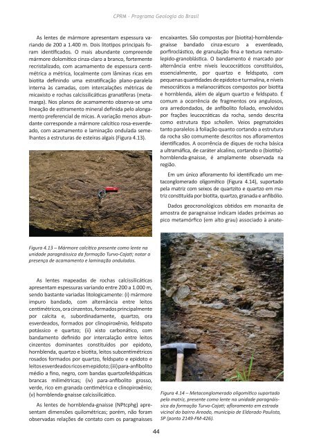 geologia e recursos minerais da folha eldorado paulista sg ... - CPRM