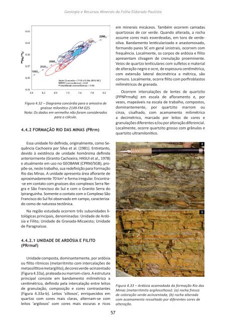 geologia e recursos minerais da folha eldorado paulista sg ... - CPRM